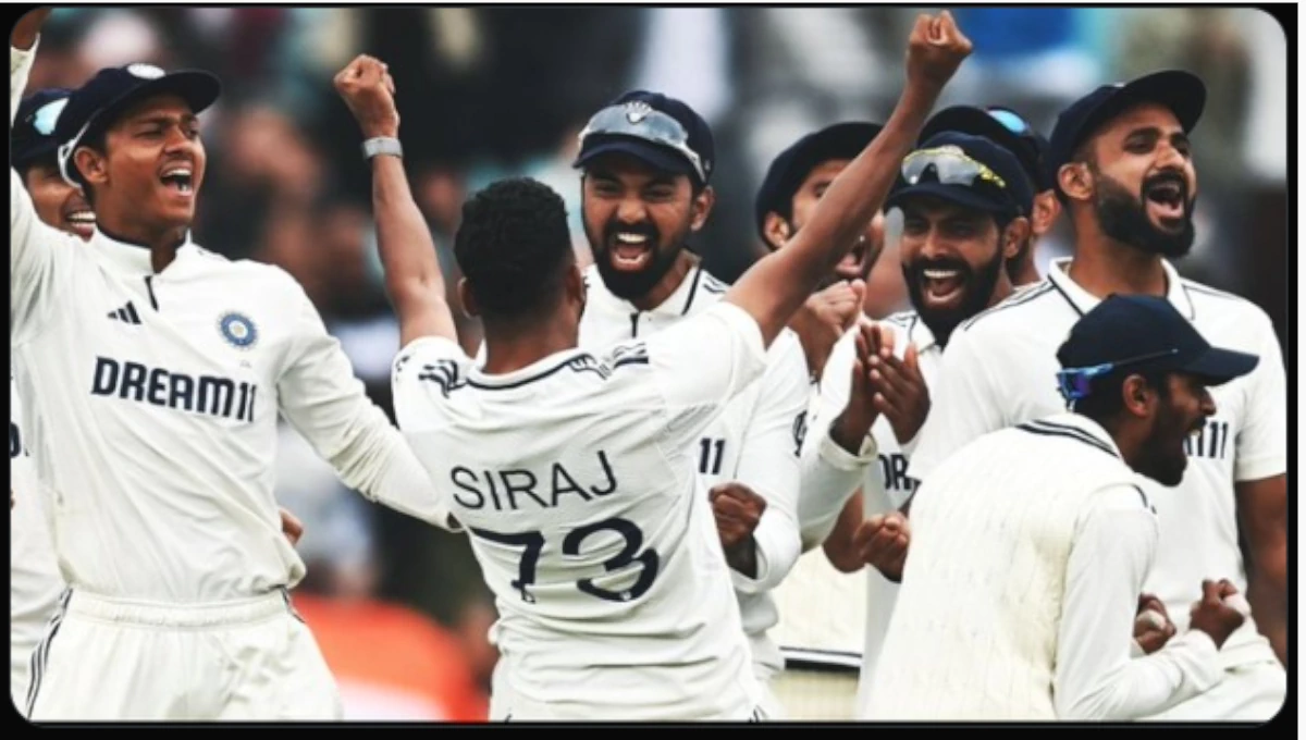 Siraj’s Storm at The Oval: India Seals 6-Run Victory in Historic 5th Test Against England