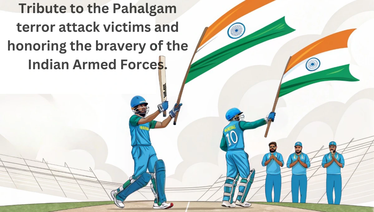 Indian cricket team celebrates Asia Cup 2025 win and honors Pahalgam terror attack victims and Armed Forces